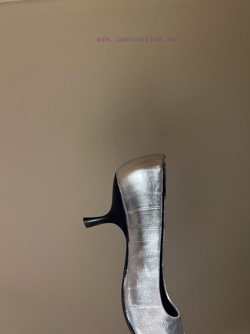 The mostThe row autumn and winter new high-heeled square headed cat heel high-heeled single kjakkxm3 - Image 8