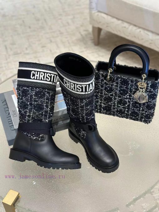 ◽Cʜʀɪ* ᴛɪᴀɴ D*ᴏʀ  | DiorEarly Autumn New Series D-Major Series Martin Boots 〰◽ Original impoxxhkm14o - Image 4