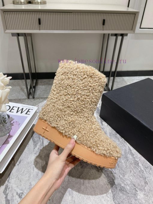 SMFK designer brand 23's latest thick soled desert snow boots, the same as Wu Xuanyi'sChina-1ufucekz