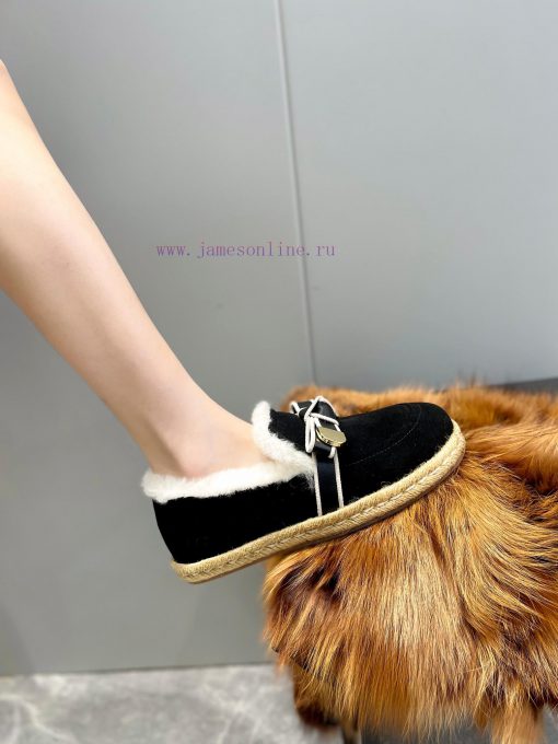𝑼𝑮𝑮 ◾ 2023 new model ◾ Winter new fur shoes with a butterfly knot decoration on the instep, 5wk4euwe - Image 3