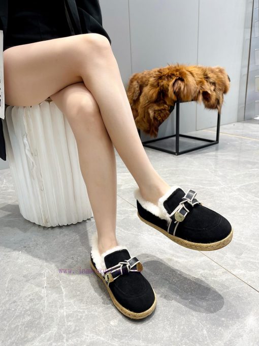 𝑼𝑮𝑮 ◾ 2023 new model ◾ Winter new fur shoes with a butterfly knot decoration on the instep, 5wk4euwe - Image 4