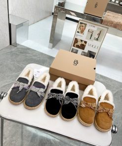 𝑼𝑮𝑮 ◾ 2023 new model ◾ Winter new fur shoes with a butterfly knot decoration on the instep, mem8hzpl