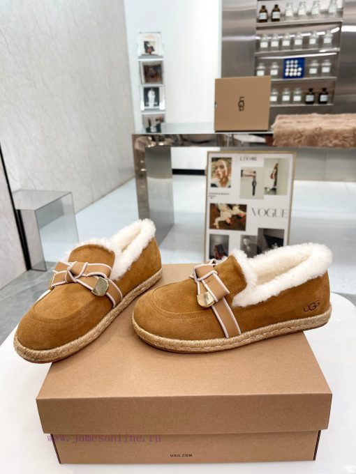 𝑼𝑮𝑮 ◾ 2023 new model ◾ Winter new fur shoes with a butterfly knot decoration on the instep, i8d1yhbl - Image 9