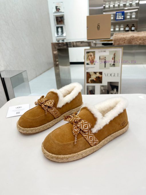 𝑼𝑮𝑮 ◾ 2023 new model ◾ Winter new fur shoes with a butterfly knot decoration on the instep, mem8hzpl - Image 5