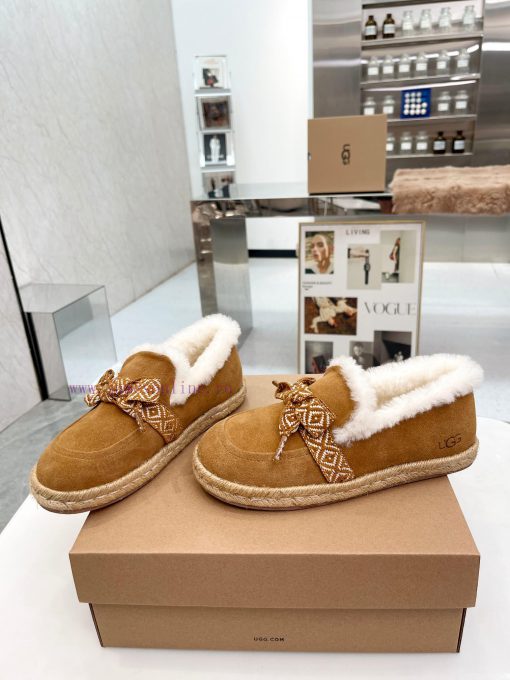 𝑼𝑮𝑮 ◾ 2023 new model ◾ Winter new fur shoes with a butterfly knot decoration on the instep, mem8hzpl - Image 6