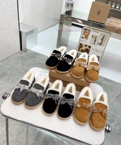 𝑼𝑮𝑮 ◾ 2023 new model ◾ Winter new fur shoes with a butterfly knot decoration on the instep, 8a18pklz