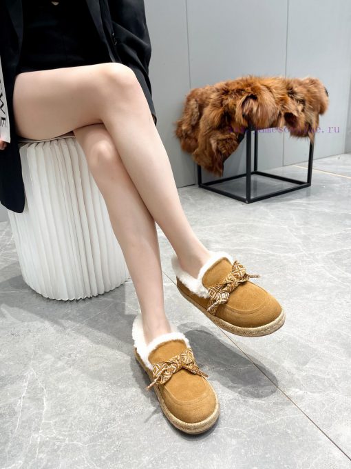 𝑼𝑮𝑮 ◾ 2023 new model ◾ Winter new fur shoes with a butterfly knot decoration on the instep, mem8hzpl - Image 9
