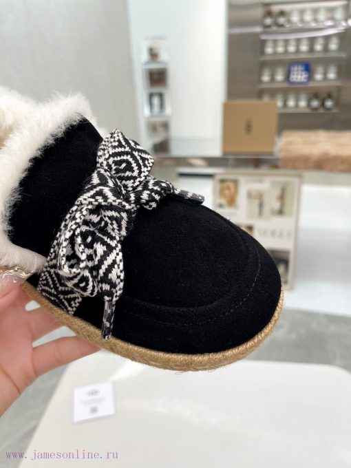𝑼𝑮𝑮 ◾ 2023 new model ◾ Winter new fur shoes with a butterfly knot decoration on the instep, 8a18pklz - Image 6