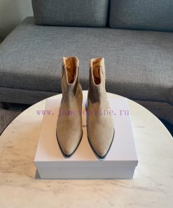 ISABEL MARANT Western Cowboy Short Boots are a simple and versatile material with a top laye4obdw3gw