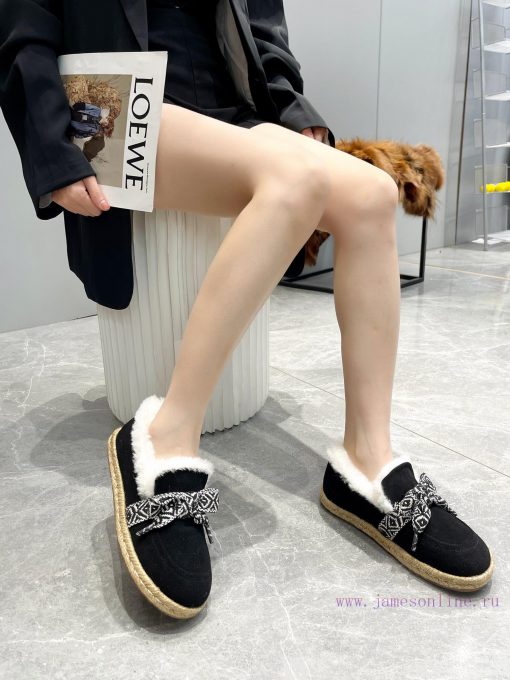 𝑼𝑮𝑮 ◾ 2023 new model ◾ Winter new fur shoes with a butterfly knot decoration on the instep, 8a18pklz - Image 8