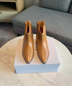 ISABEL MARANT Western Cowboy Short Boots are a simple and versatile material with a top laye16pqqcdh