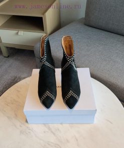 ISABEL MARANT rivet short boots are a simple and versatile material with a top layer of calfvecxbmu0