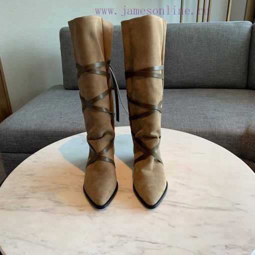 ISABEL MARANT strap boots are here for summer wear. A pair of legendary retro boot strap desx7a3denx - Image 2