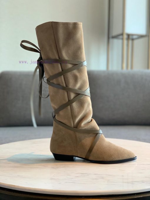 ISABEL MARANT strap boots are here for summer wear. A pair of legendary retro boot strap desx7a3denx - Image 3