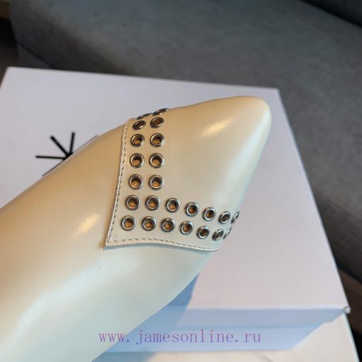 ISABEL MARANT rivet boots are a simple and versatile material with a top layer of calf leathnqgn9qzd - Image 7
