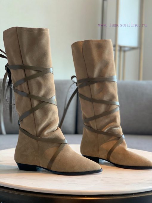 ISABEL MARANT strap boots are here for summer wear. A pair of legendary retro boot strap desx7a3denx - Image 9