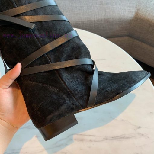 ISABEL MARANT strap boots are here for summer wear. A pair of legendary retro boot strap deshf68wgzg - Image 8