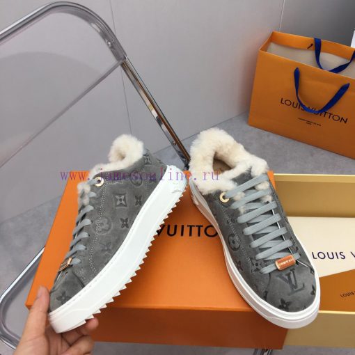 Louis Vuitton LV wool thick soled sports shoesThe new autumn and winter collection features qq7oq38f - Image 6