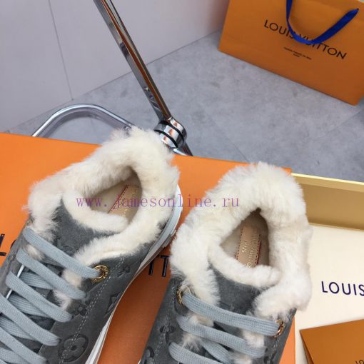 Louis Vuitton LV wool thick soled sports shoesThe new autumn and winter collection features qq7oq38f - Image 7