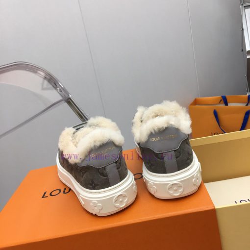 Louis Vuitton LV wool thick soled sports shoesThe new autumn and winter collection features qq7oq38f - Image 9