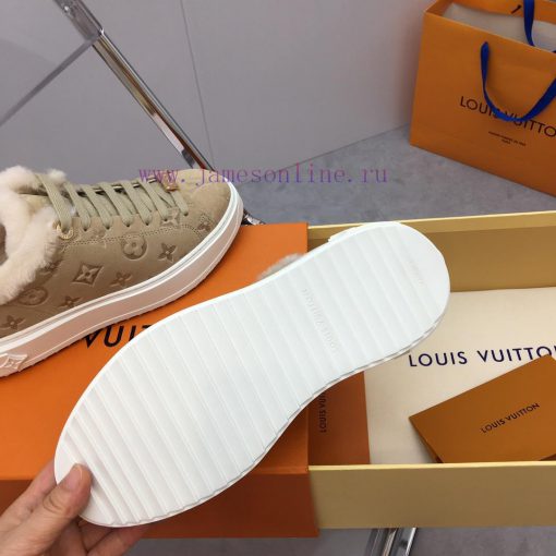 Louis Vuitton LV wool thick soled sports shoesThe new autumn and winter collection features uphpvih3 - Image 10