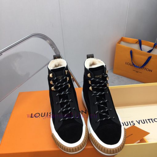 Louis Vuitton LV wool thick soled sports shoesThe latest color scheme of Velcro is super warzf1si1q5 - Image 2