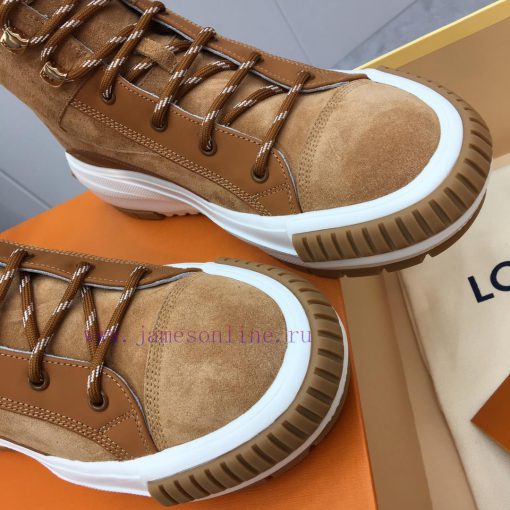 Louis Vuitton LV wool thick soled sports shoesThe latest color scheme of Velcro is super warsp4k0oqe - Image 9