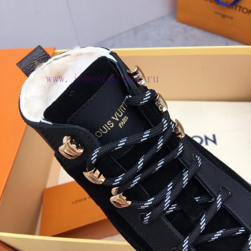 Louis Vuitton LV wool thick soled sports shoesThe latest color scheme of Velcro is super warzf1si1q5 - Image 9