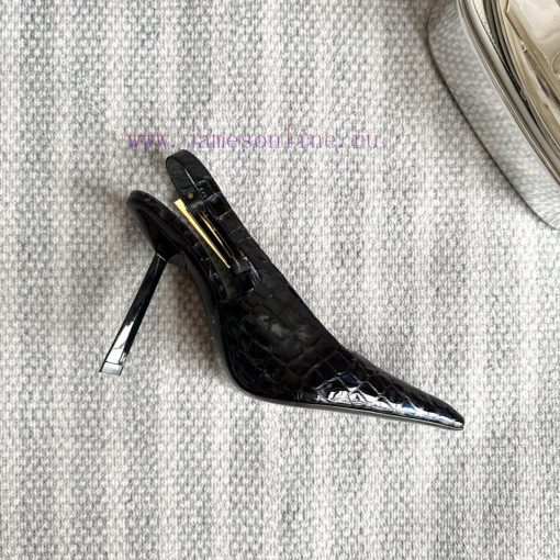 'SAINT LAUREN *' brand new high heels for fashion shows, with a new shoe design and Saint Laf9ilk3r8 - Image 8