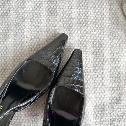 'SAINT LAUREN *' brand new high heels for fashion shows, with a new shoe design and Saint Laf9ilk3r8 - Image 9