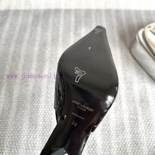 'SAINT LAUREN *' brand new high heels for fashion shows, with a new shoe design and Saint Laf9ilk3r8 - Image 10