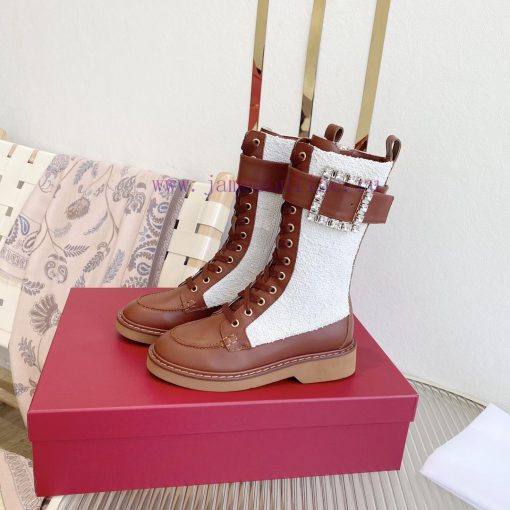 RV 2022 Autumn/Winter New Diamond Buckle Strap Short Boots Size 35-39 ️ Customized 40.41msvefbg0 - Image 2