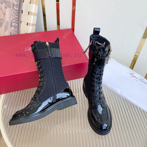 RV 2022 Autumn/Winter New Diamond Buckle Strap Short Boots Size 35-39 ️ Customized 40.41kg6v5giq - Image 4