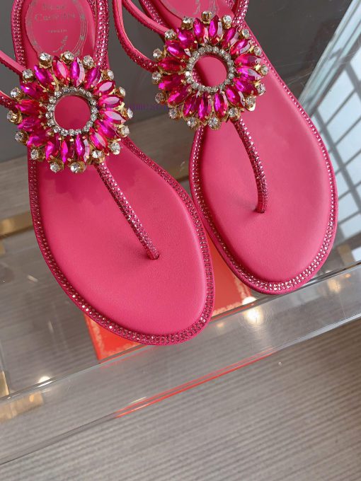 Ren Caovell's new rhinestone sunflower clip toe sandals always exude a fairy like aura. The 99fex03h - Image 6
