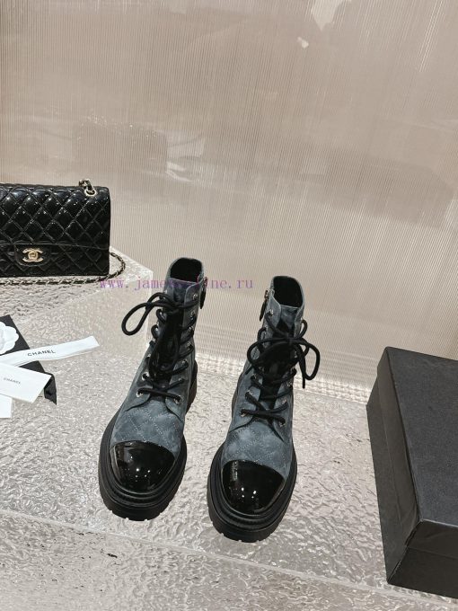 Spot sale𝐂𝐡 * 𝐧𝐞𝐥 23 Top selling productAuthentic gradeEmbroidered thick soled short boots w347p8lgj