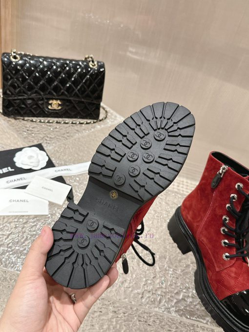 Spot sale𝐂𝐡 * 𝐧𝐞𝐥 23 Top selling productAuthentic gradeEmbroidered thick soled short boots wkxq9u1gq - Image 10