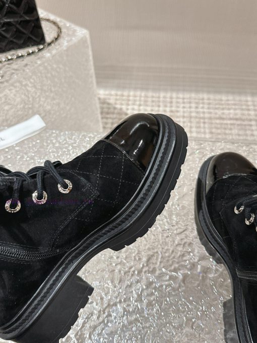 Spot sale𝐂𝐡 * 𝐧𝐞𝐥 23 Top selling productAuthentic gradeEmbroidered thick soled short boots w71pfv7i4 - Image 10