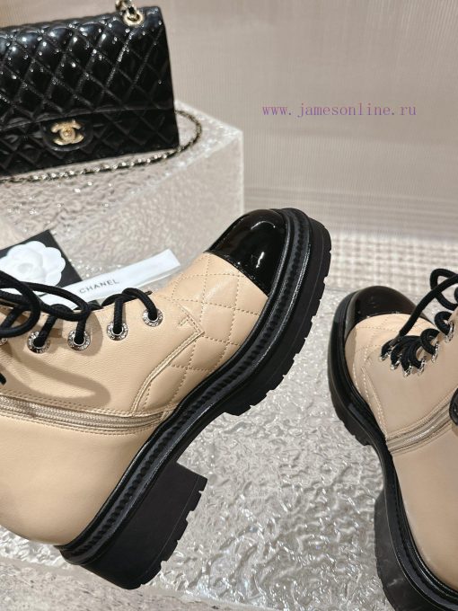 Spot sale𝐂𝐡 * 𝐧𝐞𝐥 23 Top selling productAuthentic gradeEmbroidered thick soled short boots wfnzdaz1o - Image 10