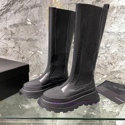 Jilsander Big Head Short Boots ️️ 23FW Latest Design This brand is becoming more and more po7ki7abj4 - Image 3