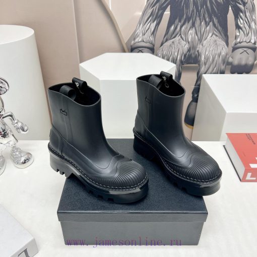 Long term production of 'Top'Chlo é Classic Leisure Pop up SeriesRound toe thick soled rain 7wgr5ct1 - Image 4