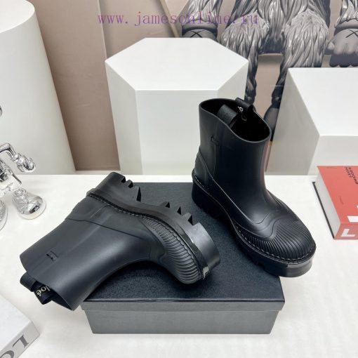Long term production of 'Top'Chlo é Classic Leisure Pop up SeriesRound toe thick soled rain 7wgr5ct1 - Image 8