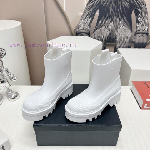 Long term production of 'Top'Chlo é Classic Leisure Pop up SeriesRound toe thick soled rain n637vxei - Image 4