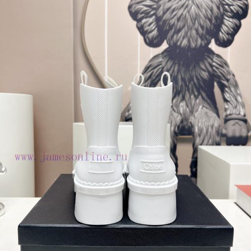 Long term production of 'Top'Chlo é Classic Leisure Pop up SeriesRound toe thick soled rain n637vxei - Image 9