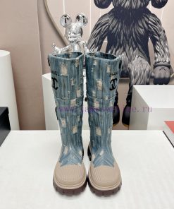 Top tierChanel Chanel 2023 vs Autumn/Winter New Boot CollectionRound toe thick soled bootsThqdjft6hn