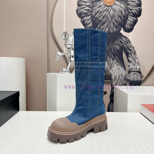 Top tierChanel Chanel 2023 vs Autumn/Winter New Boot CollectionRound toe thick soled bootsThyjxq2hr7 - Image 7