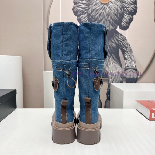 Top tierChanel Chanel 2023 vs Autumn/Winter New Boot CollectionRound toe thick soled bootsThyjxq2hr7 - Image 9