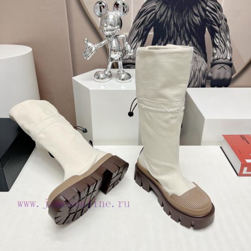 Top tierChanel Chanel 2023 vs Autumn/Winter New Boot CollectionRound toe thick soled bootsTh9m9xoqua - Image 5