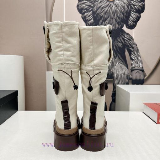 Top tierChanel Chanel 2023 vs Autumn/Winter New Boot CollectionRound toe thick soled bootsTh9m9xoqua - Image 9