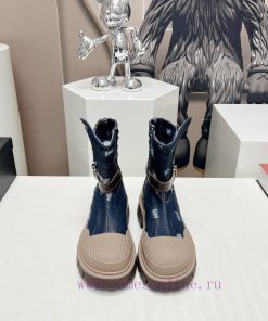 Top tierChanel Chanel 2023 vs Autumn/Winter New Boot CollectionRound toe thick soled short b8a7qzowr
