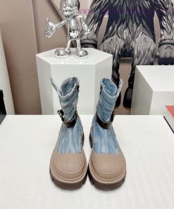 Top tierChanel Chanel 2023 vs Autumn/Winter New Boot CollectionRound toe thick soled short bi59qei8g